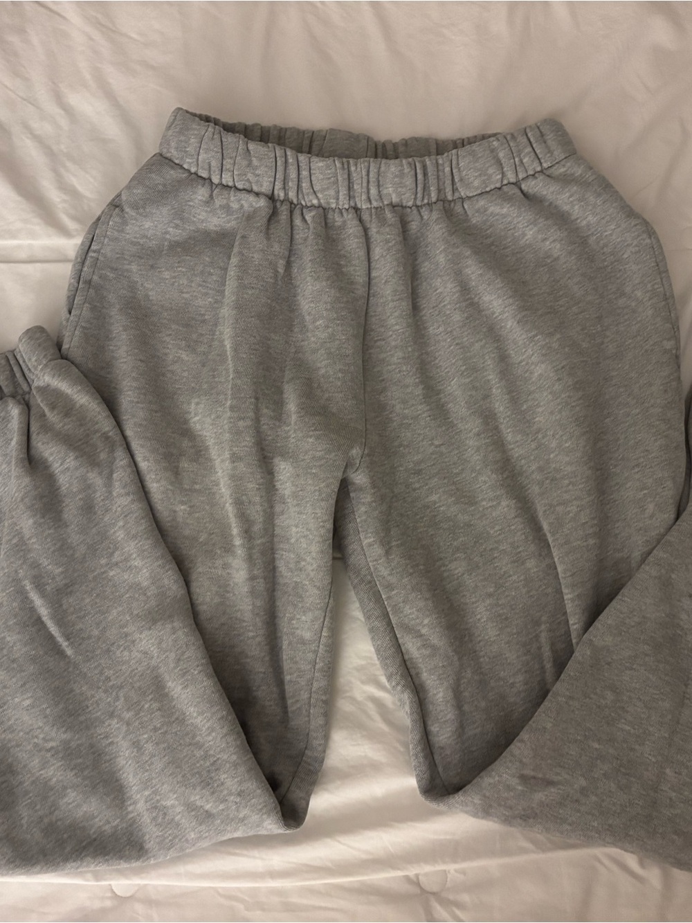 John Galt gray  Elastic-Waist Sweatpants